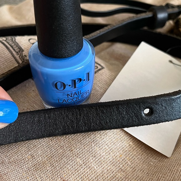 FIRM PRICE NEW  Gucci Thin Black Leather Feline Belt Size 95 - Picture 4 of 6